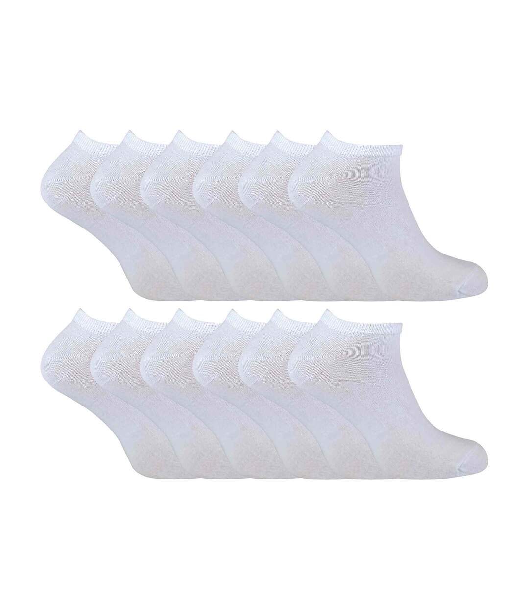 12 paires de chaussettes d'entraînement respirantes en coton pour hommes-1