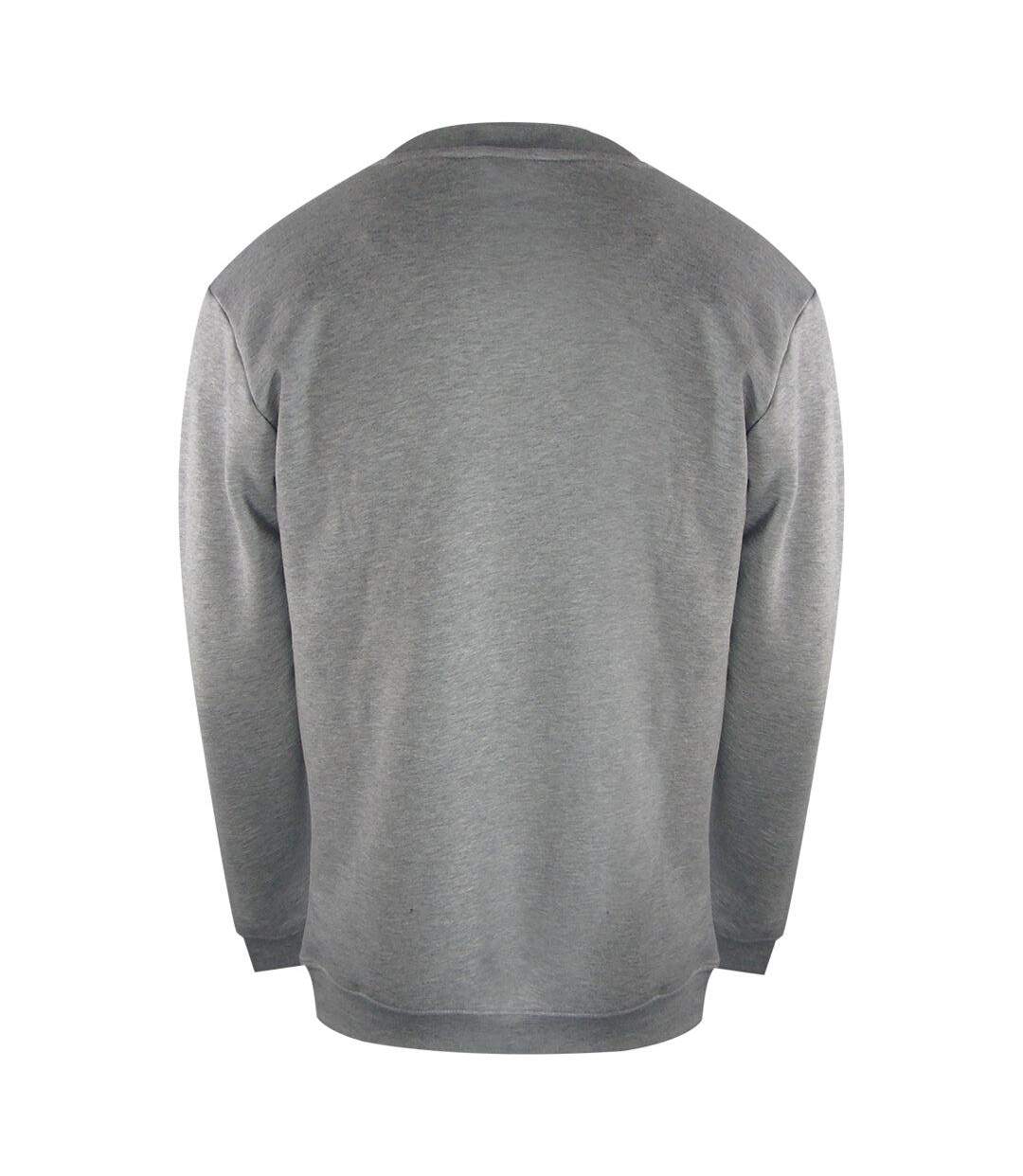 Sweat Motif/style Logo Rectangulaire Homme Gris Love Moschino-2
