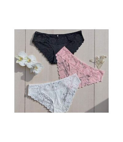 CULOTTE LOT DE 3 MIX COULEURS EMILIE
