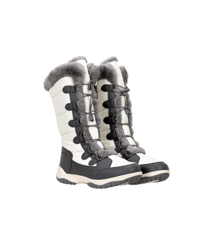 Mountain Warehouse Womens/Ladies Snowflake Extreme Long Snow Boots (White) - UTMW2064