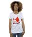 Disney - T-shirt BIG HERO BAYMAX FIST BUMP CUTOUT - Femme (Blanc) - UTBI13338-2