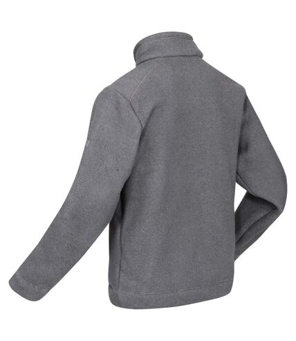 Mens garrian ii full zip fleece jacket storm grey/black Regatta