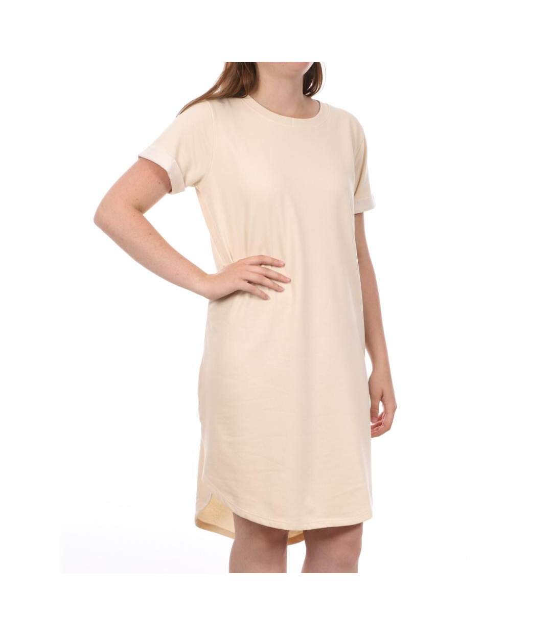 Robe Sweat Beige Femme JDY IVY - M-1