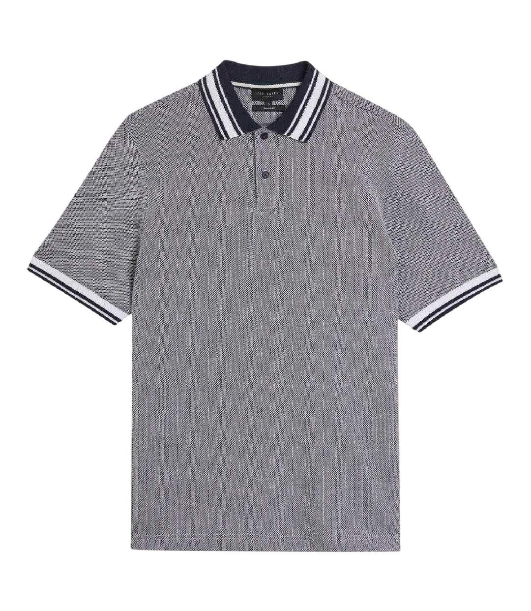 Polo Manches Courtes Phenes Homme Bleu Marine Ted Baker-2