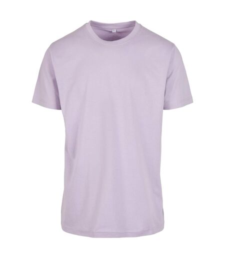 T-shirt À Col Rond Pour Hommes Lilas Build Your Brand