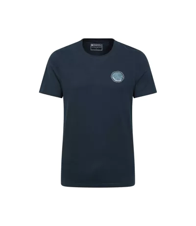 T-shirt Fort William Homme Bleu Foncé Mountain Warehouse