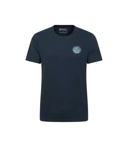 T-shirt Fort William Homme Bleu Foncé Mountain Warehouse