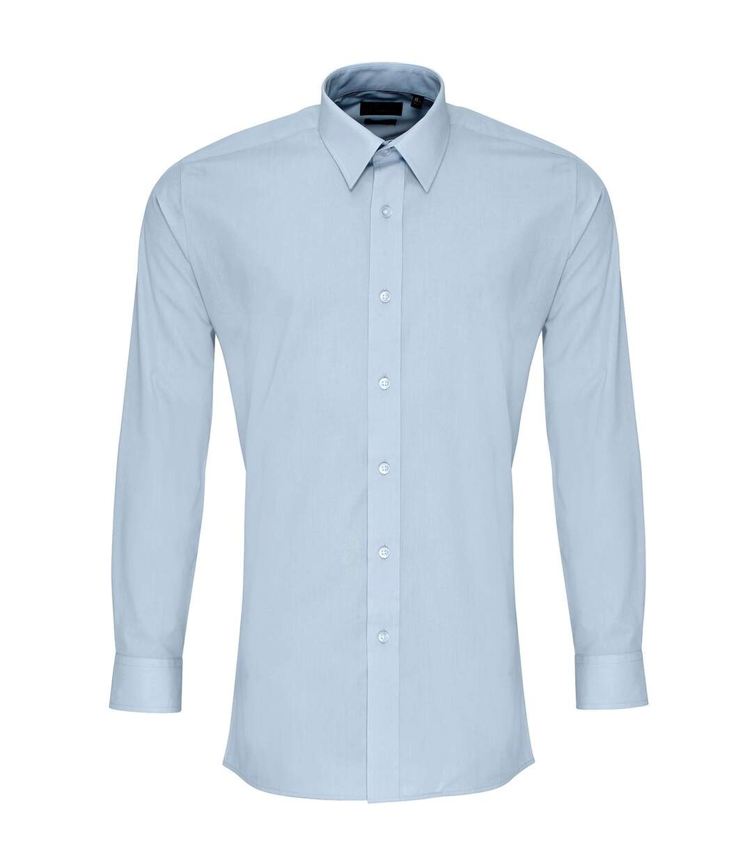 Chemise colours homme bleu clair Premier-1