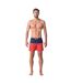 Short De Bain Drakon Homme Rouge Bleu Marine Foncé Aquawave-1