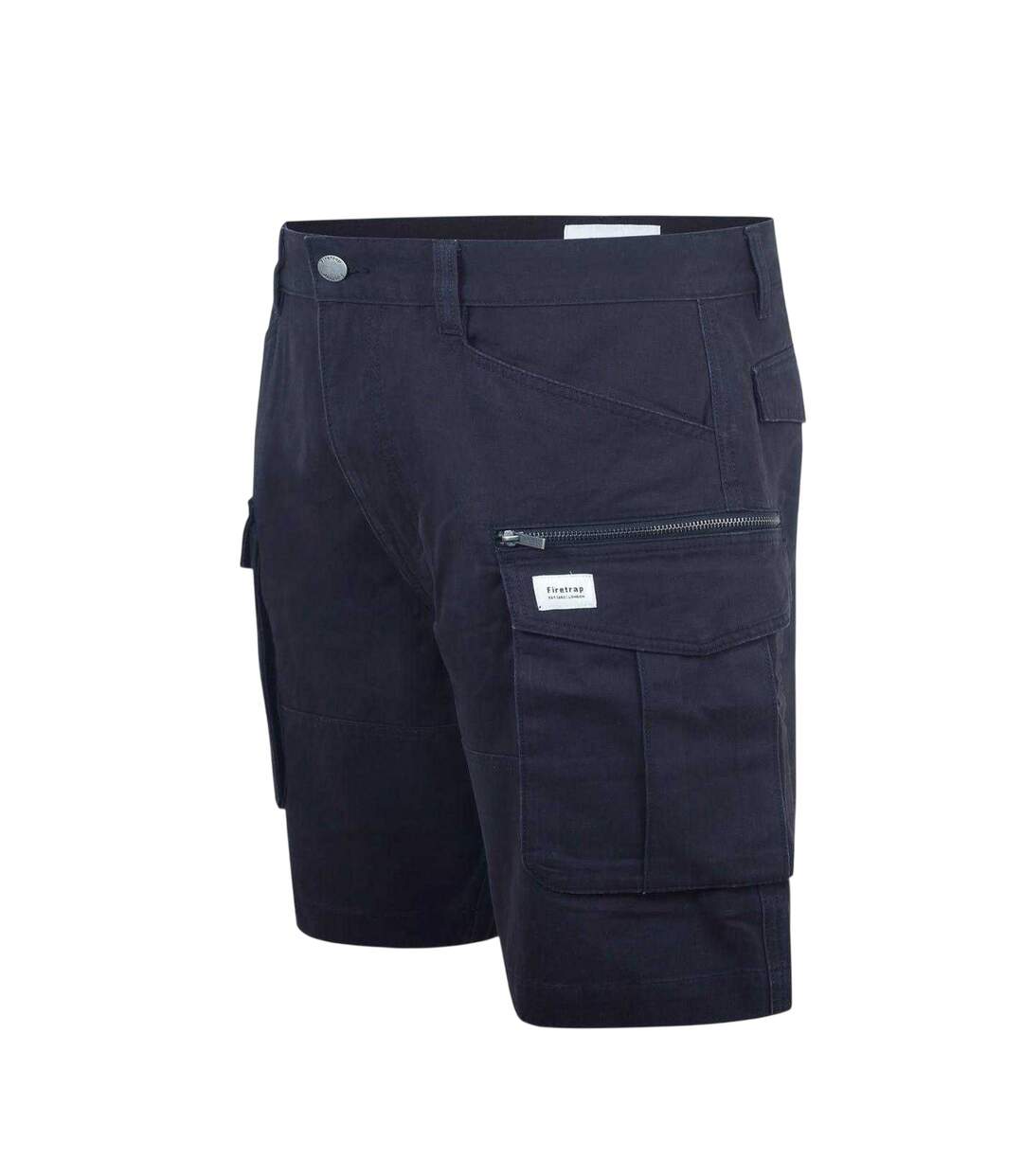 Short Btk Homme Noir Délavé Firetrap-3
