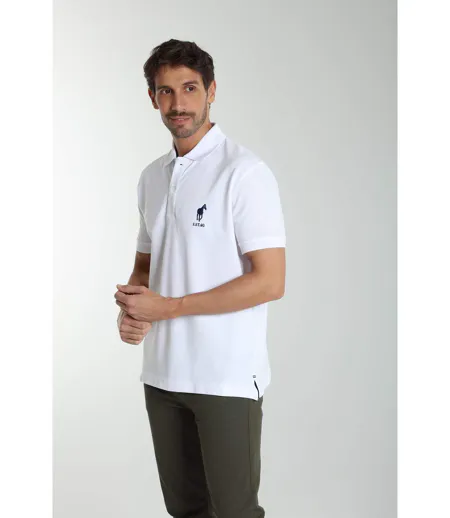 Polo manches courtes en coton PING
