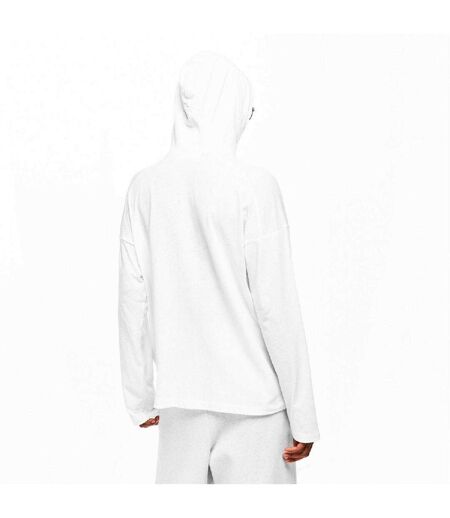 Sweat À Capuche Femme Blanc Cassé Fear Of God Essentials