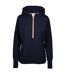 Womens/ladies Zia Hoodie Navy Marl Trespass-1