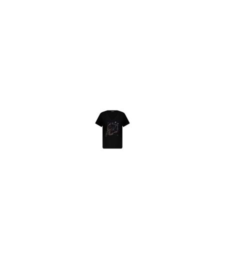 T-shirt imprimé 'tête de mort' HELLAS