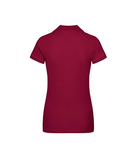 Polo Excd Femme Bordeaux Promodoro