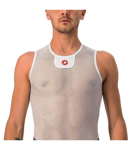 Haut Thermique Sans Manches Core Homme Blanc Castelli