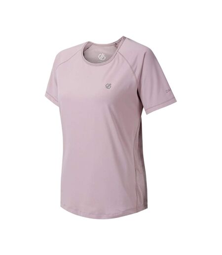 Womens/ladies Chase Ii T-shirt Mauve Shadow Dare 2B