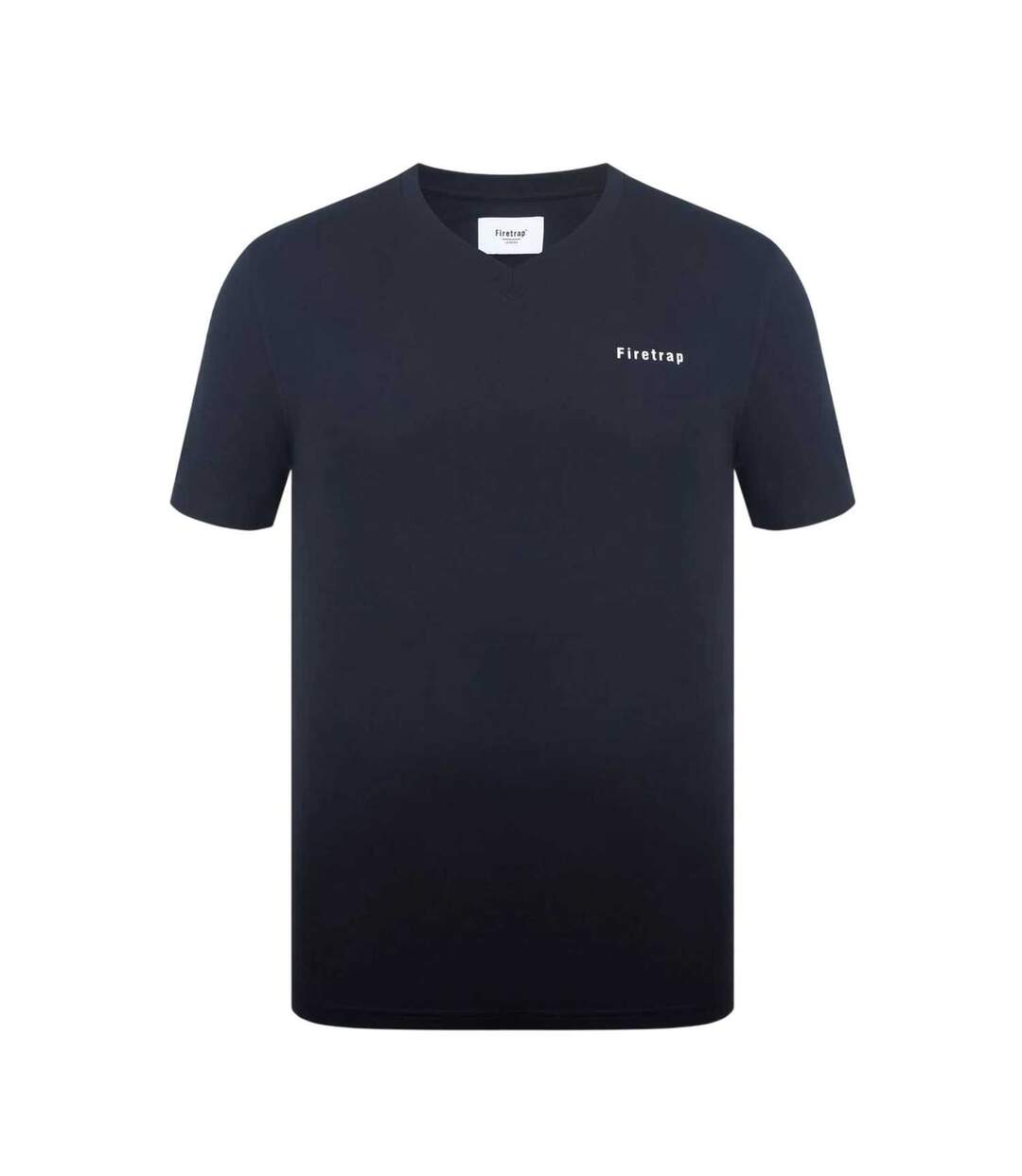 Mens Path Logo T-shirt Black Firetrap-1