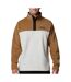 Polaire beige/marron homme columbia steens mountain half - l-1