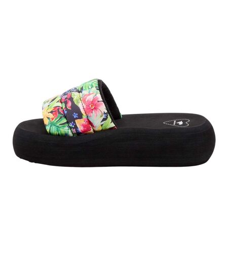 Claquettes Splash Bahama Femme Noir Rocket Dog