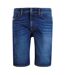 Mens Cotton Denim Shorts Blue Denim Diesel-1