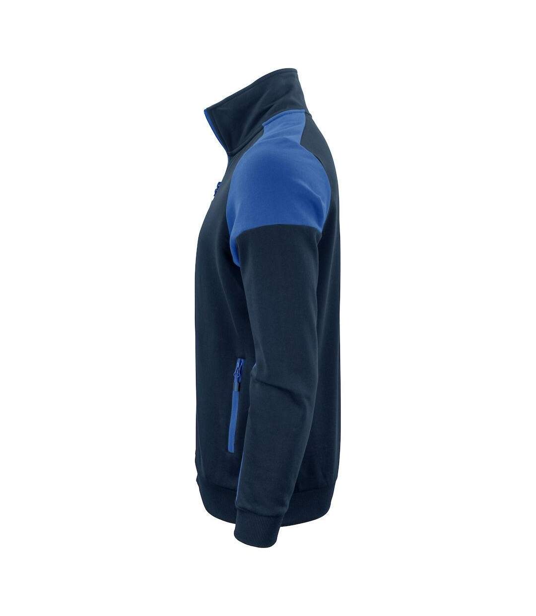 Mens Sweatshirt Navy Cobalt Blue Printer PRIME-3