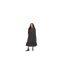 Womens/ladies Polka Dot 3/4 Sleeve Midi Dress Black White Brave Soul-1