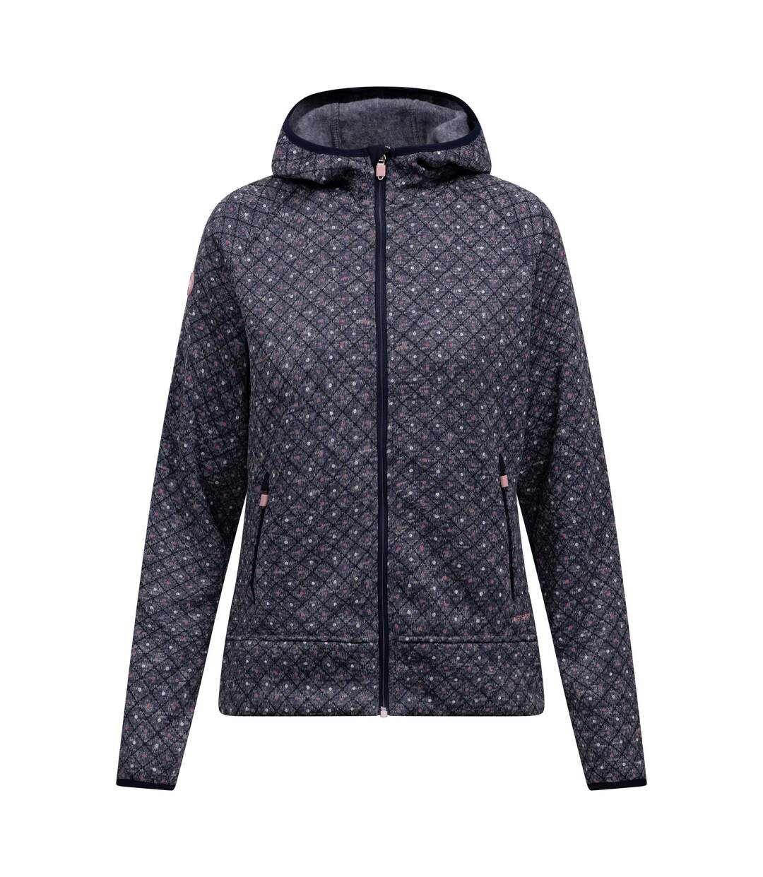 Polaire Oleary Femme Bleu Marine Chiné Trespass-1