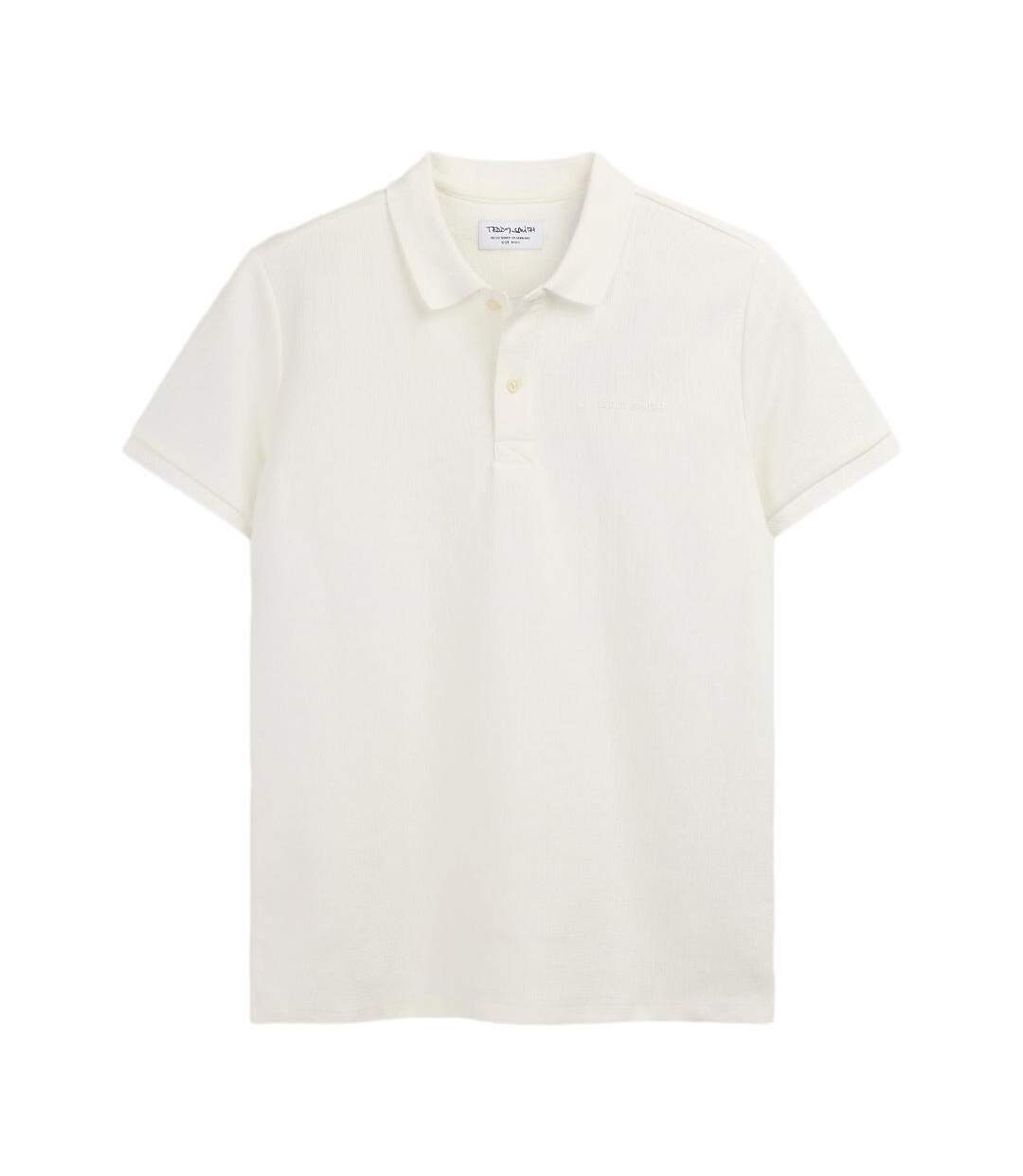 Polo ecru homme teddy smith joel-1