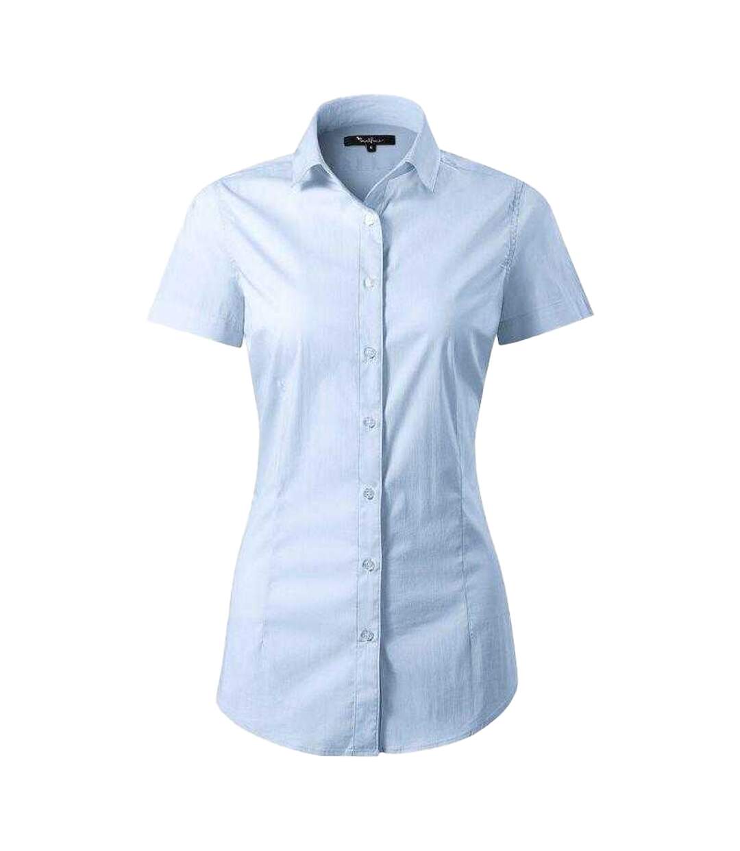 Chemisier Motif/style Éclair Femme Bleu Malfini-1