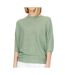 Pull vert clair manches 3/4 femme jdy new behave - l-1