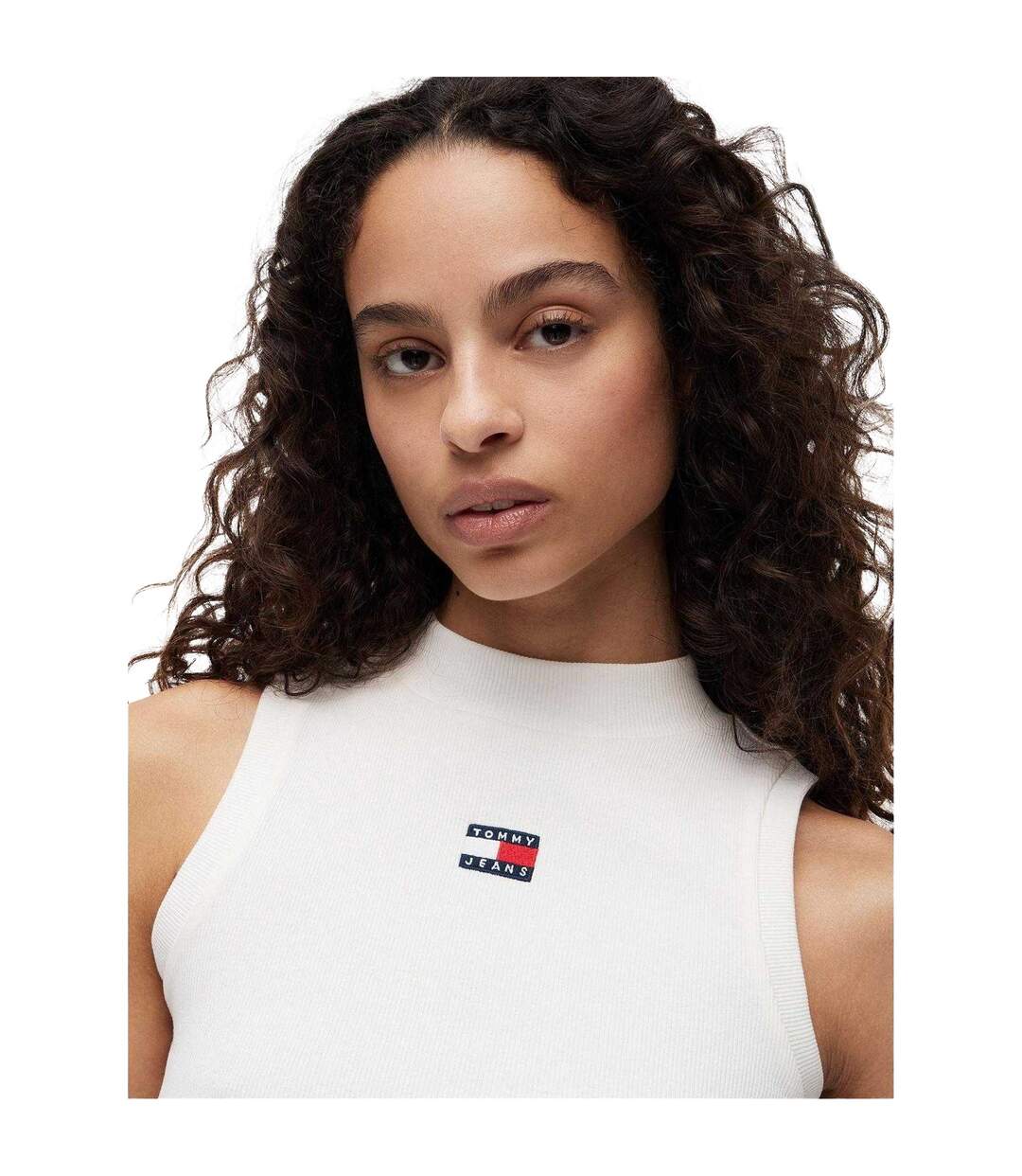 Débardeur Femme Blanc Tommy Jeans-4