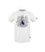 Mens London Graphic Print T-shirt White Aquascutum-1