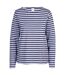 Womens/ladies karen yarn dyed stripe shirt cool blue Trespass-1