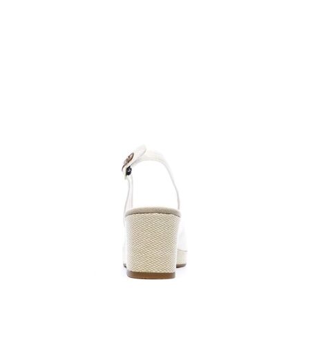 Sandales blanches femme tommy hilfiger flag