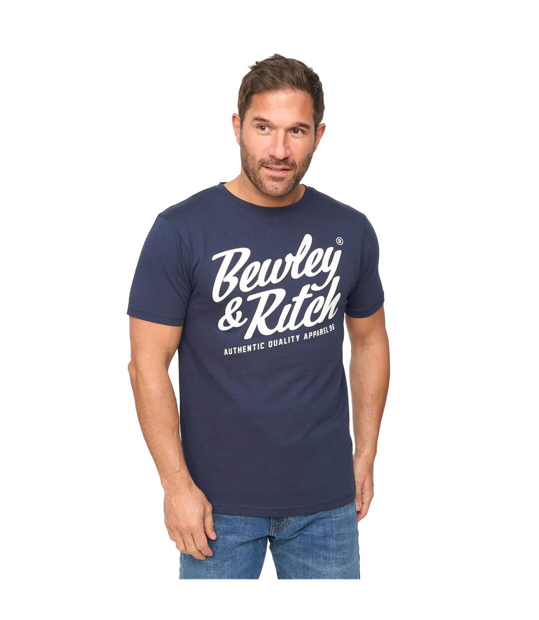 T-shirt Décontracté Harlings Homme Bleu Marine Bewley & Ritch-2