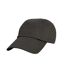 Casquette à profil bas en coton pour enfants noir Result Headwear-1