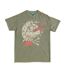T-shirt Motif/style Fendu Adulte Vert Teenage Mutant Ninja Turtles-1