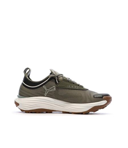 Chaussures de trail kaki homme puma voyage nitro 3