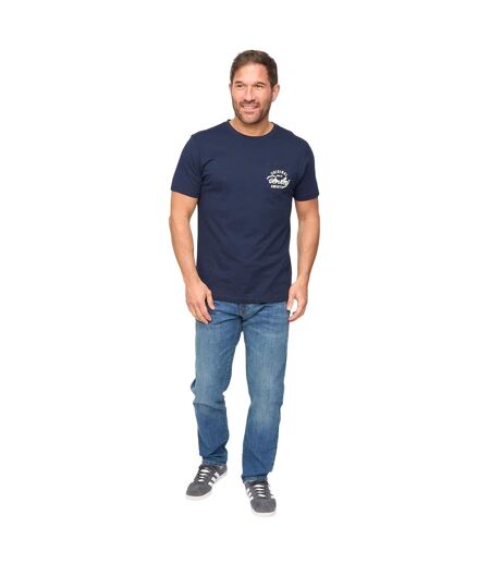 Mens Milestan T-shirt Navy Bewley & Ritch