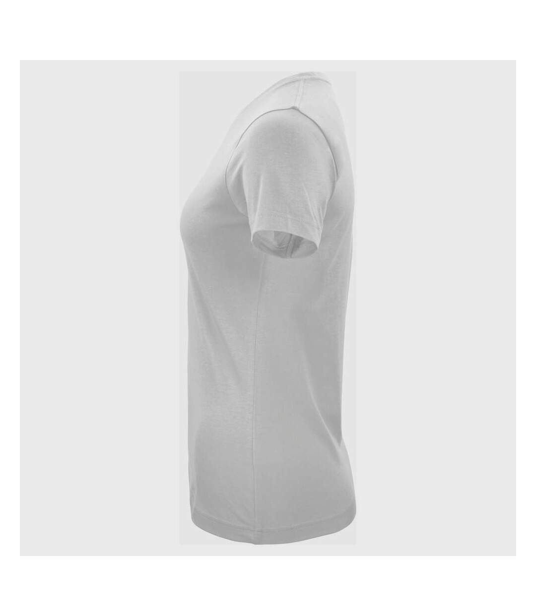 T-shirt Femme Blanc Clique-3