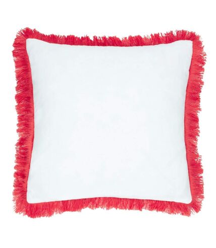 Woven cushion cover 45cm x 45cm pink Furn