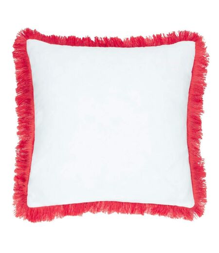 Woven cushion cover 45cm x 45cm pink Furn