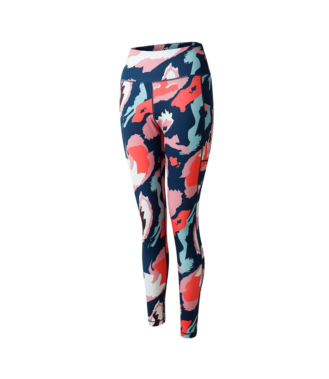 Womens/ladies Influential Ii Marble Swirl Leggings Multicoloured Dare 2B-4
