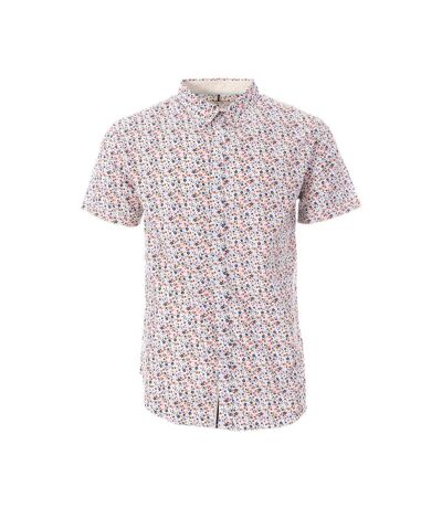 Chemise blanche/marine/orange homme rms26 4783 - l