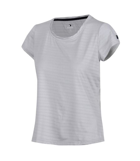 T-shirt limonite femme gris pâle Regatta