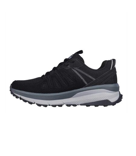 Baskets Motif/style Superposées Femme Noir Anthracite Skechers