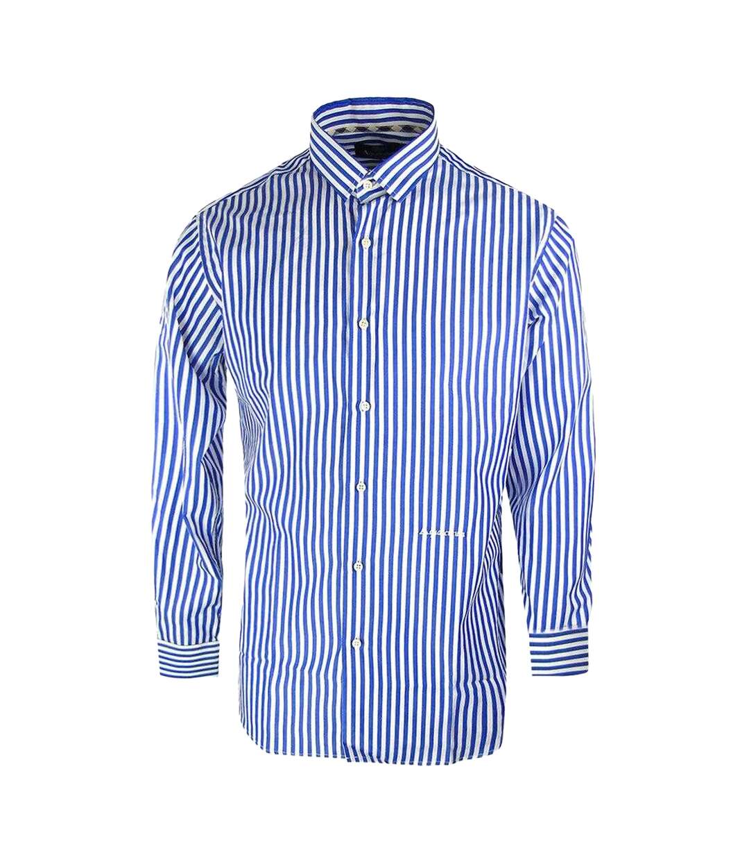 Chemise Manches Longues Motif/style Rayé Homme Bleu Aquascutum-1