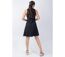 Robe courte féminine MAURINE noire Coton Du Monde-4