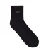Pack Of 3  Mens Logo Trainer Socks  Black Emporio Armani-2